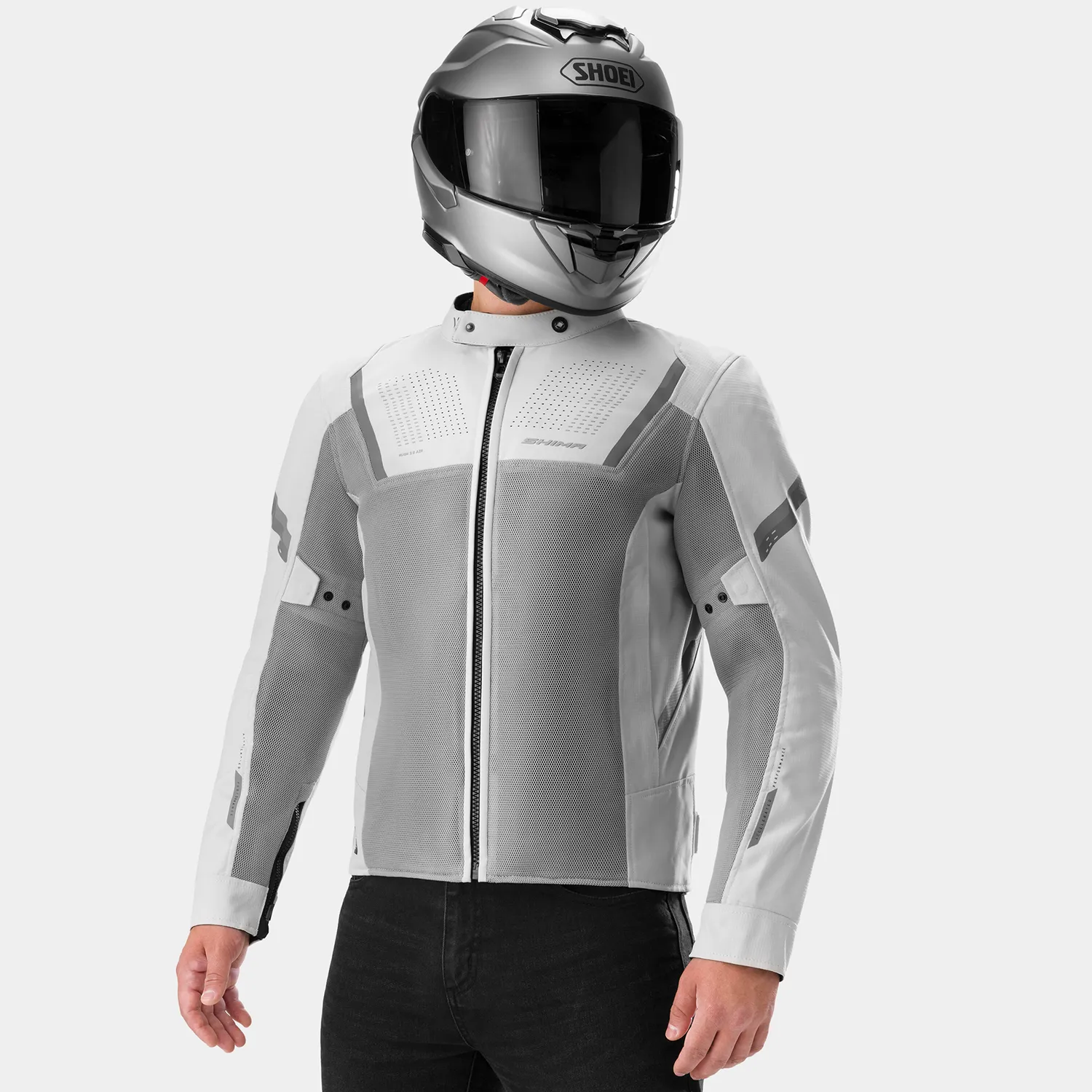 SHIMA Rush 3.0 Air G2 textilná moto bunda s protektormi
