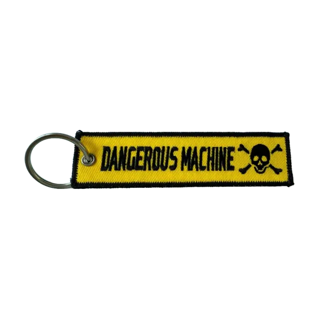 Richa Dangerous Machine kľúčenka žlto-čierna