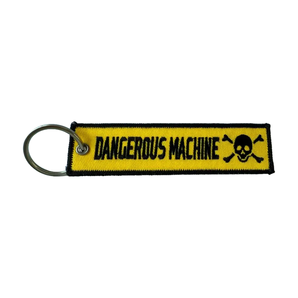 Richa Dangerous Machine kľúčenka žlto-čierna