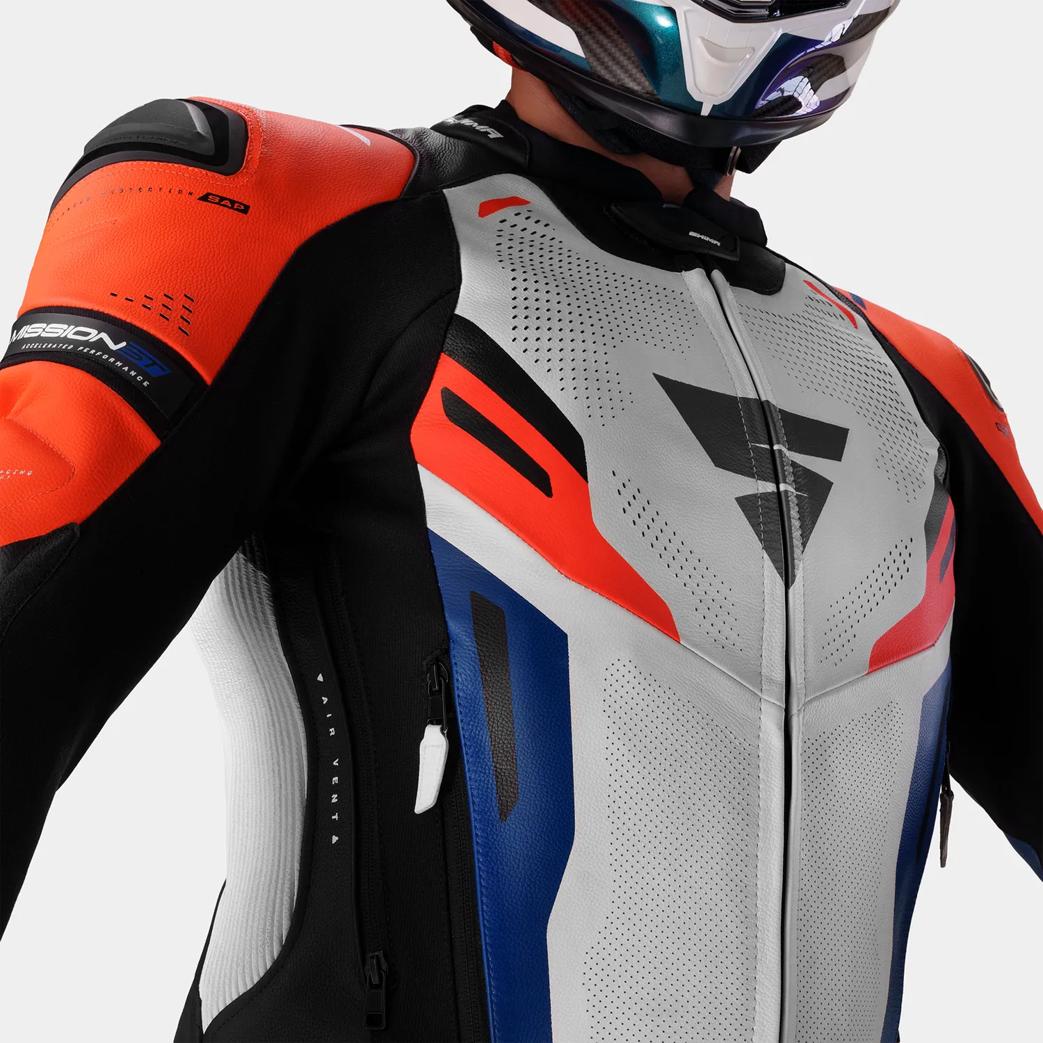 SHIMA Mission ST G2 kožená motobunda perforovaná