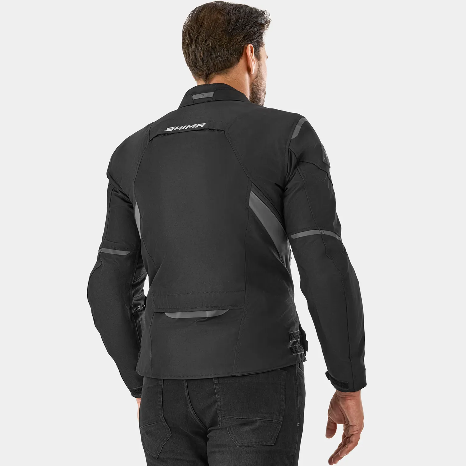 SHIMA Rush 2.0 moto bunda textilná nepremokavá