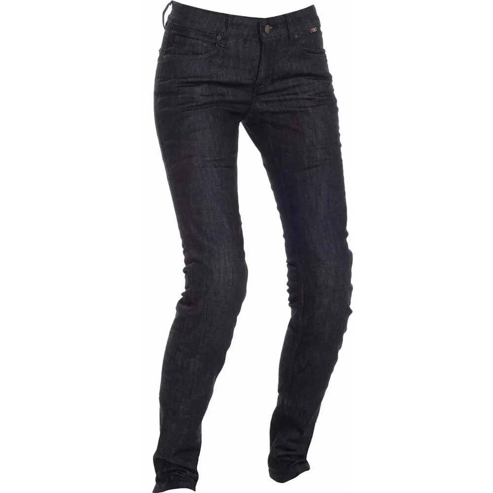 Richa Skinny Lady moto džínsy čierne