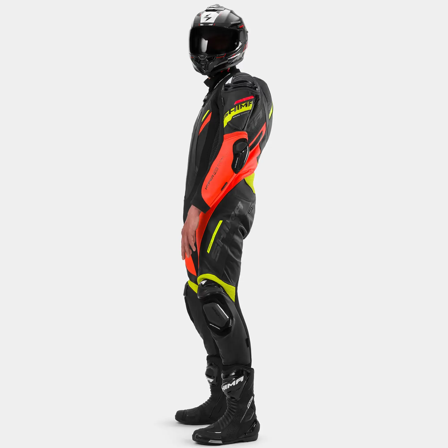 SHIMA Hyper RS jednodielna kožená kombinéza AAA