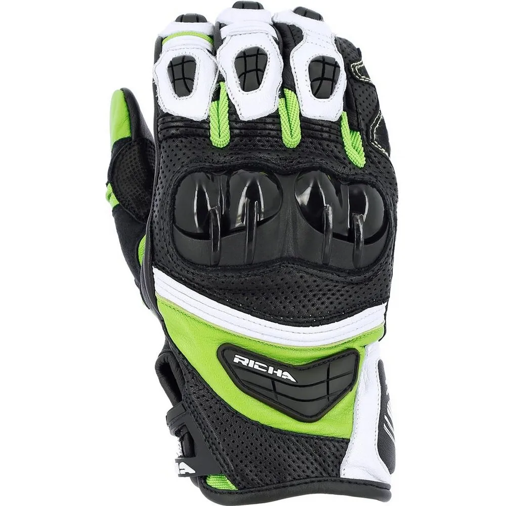 Richa Stealth letné moto rukavice kožené CE