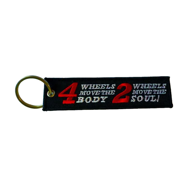 RICHA KEY CHAIN 4 WHEELS 2 WHEELS kľúčenka