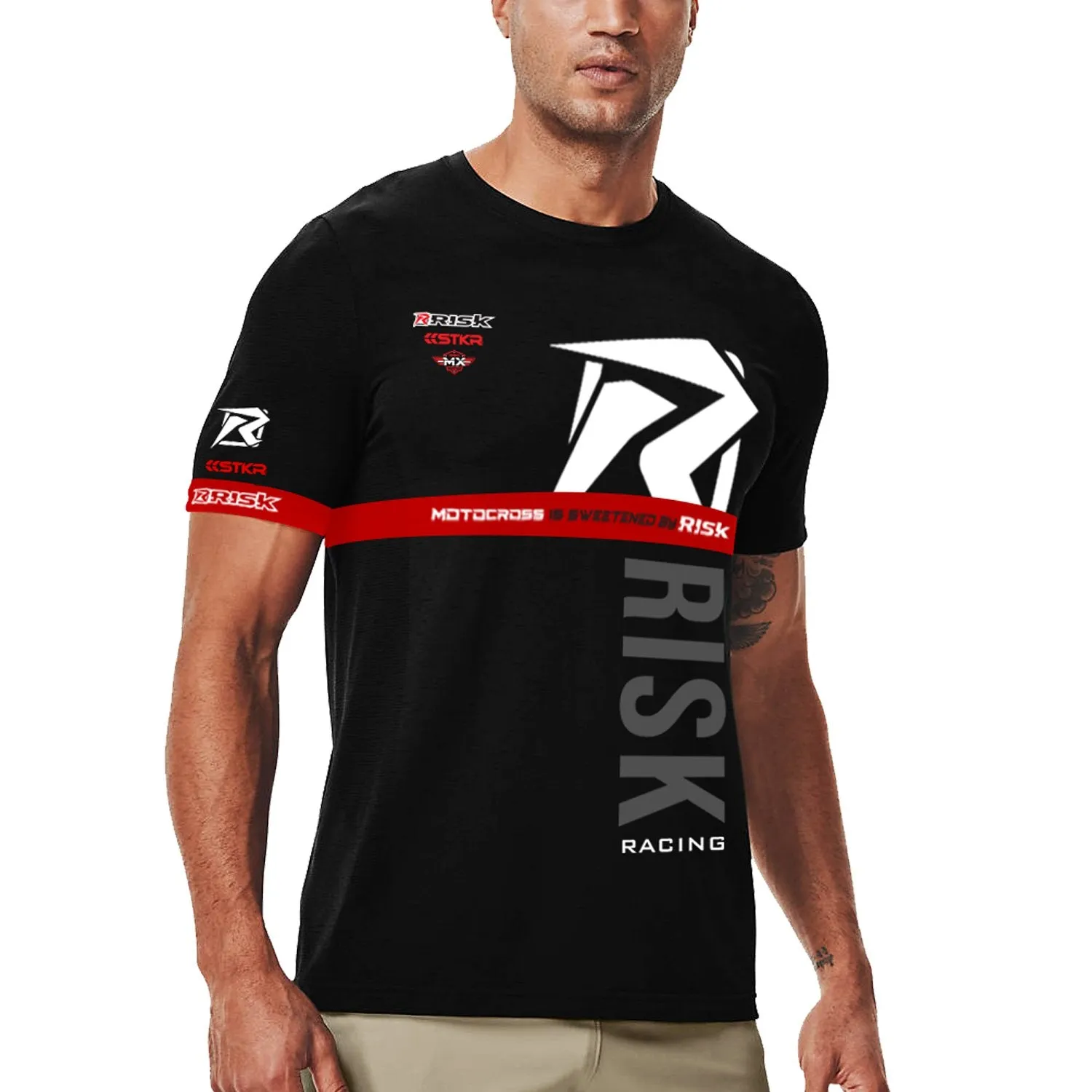 RISK Racing Factory Pit športové tričko priedušné