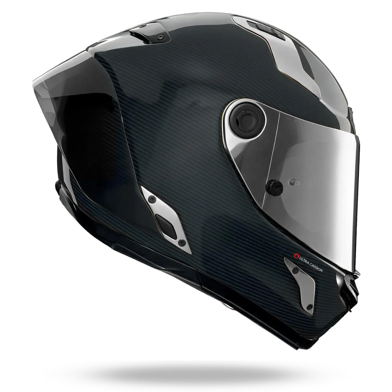 Nolan X-804 RS Ultra Carbon Argento prilba Nero/Argento