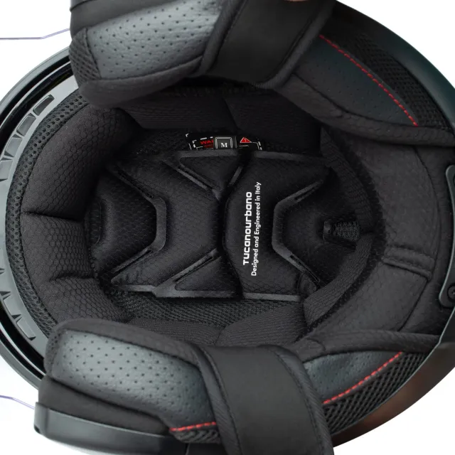 TUCANO URBANO INTERNO CON GUANCIALI - CASCO MAXIJET vnútro prilby