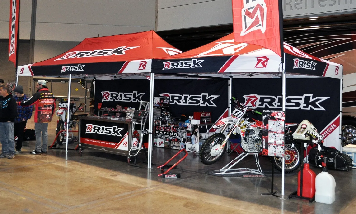 Risk Racing Race Canopy pitový stan pop-up hliníkový