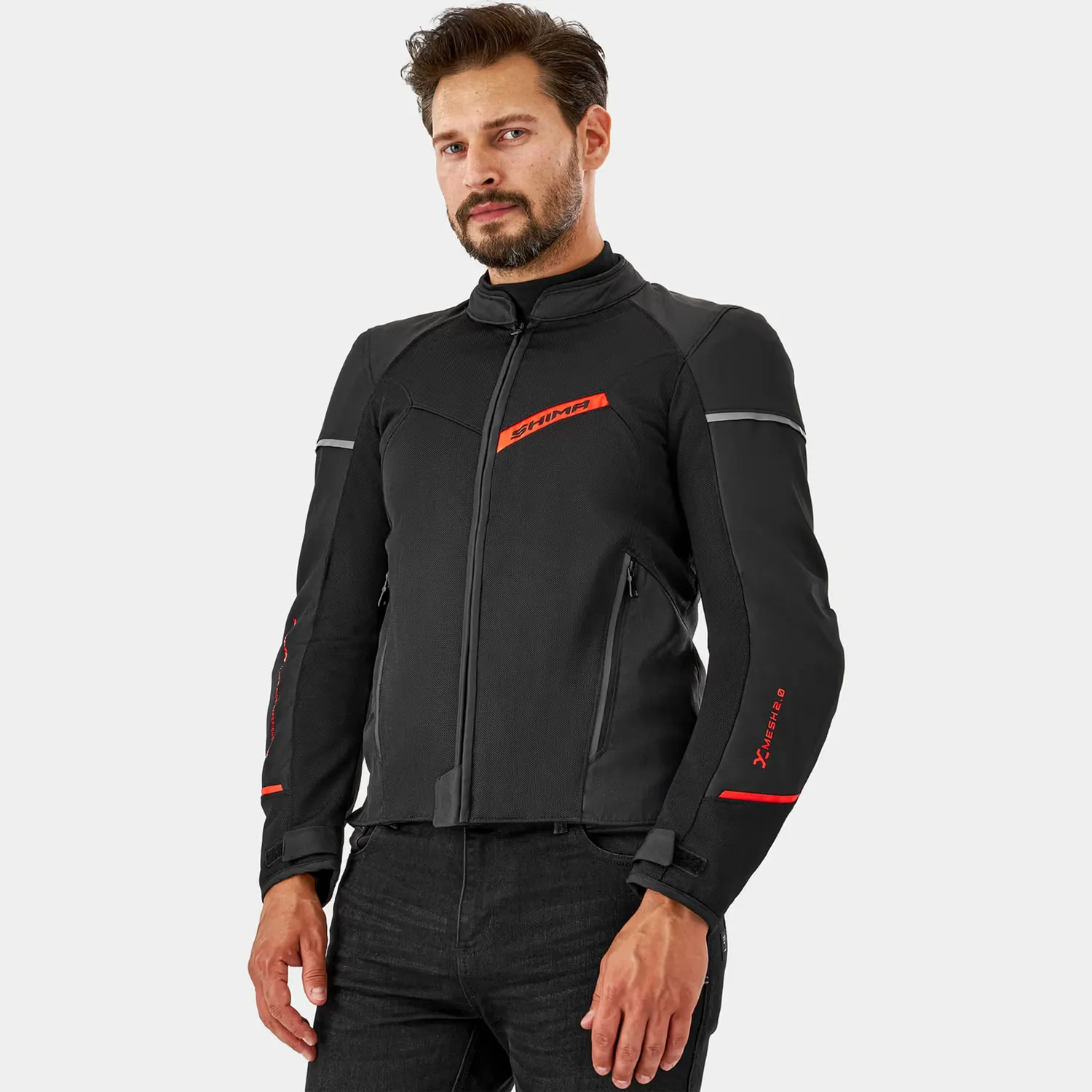 SHIMA X-Mesh 2.0 motorkárska bunda letná