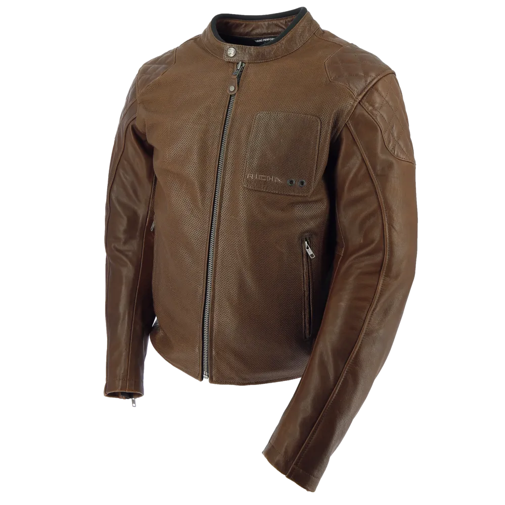 Richa Yorktown kožená moto bunda retro