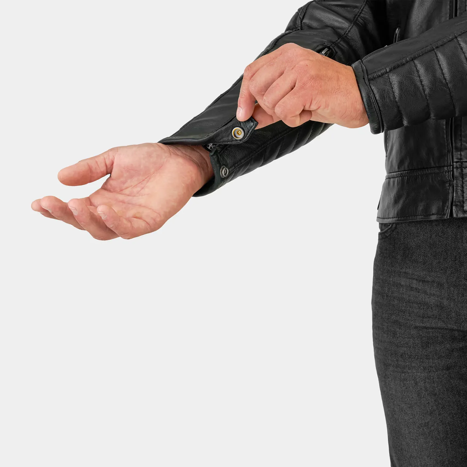 SHIMA Winchester 2.0 kožená motobunda čierna