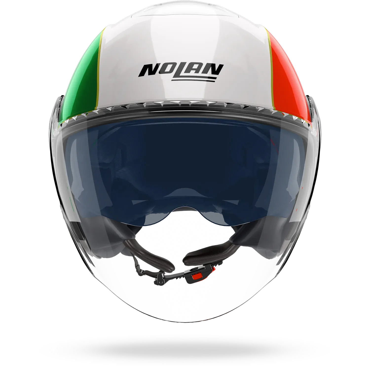 Nolan N20-2 Visor Tricolore jet prilba so šiltom a clonou