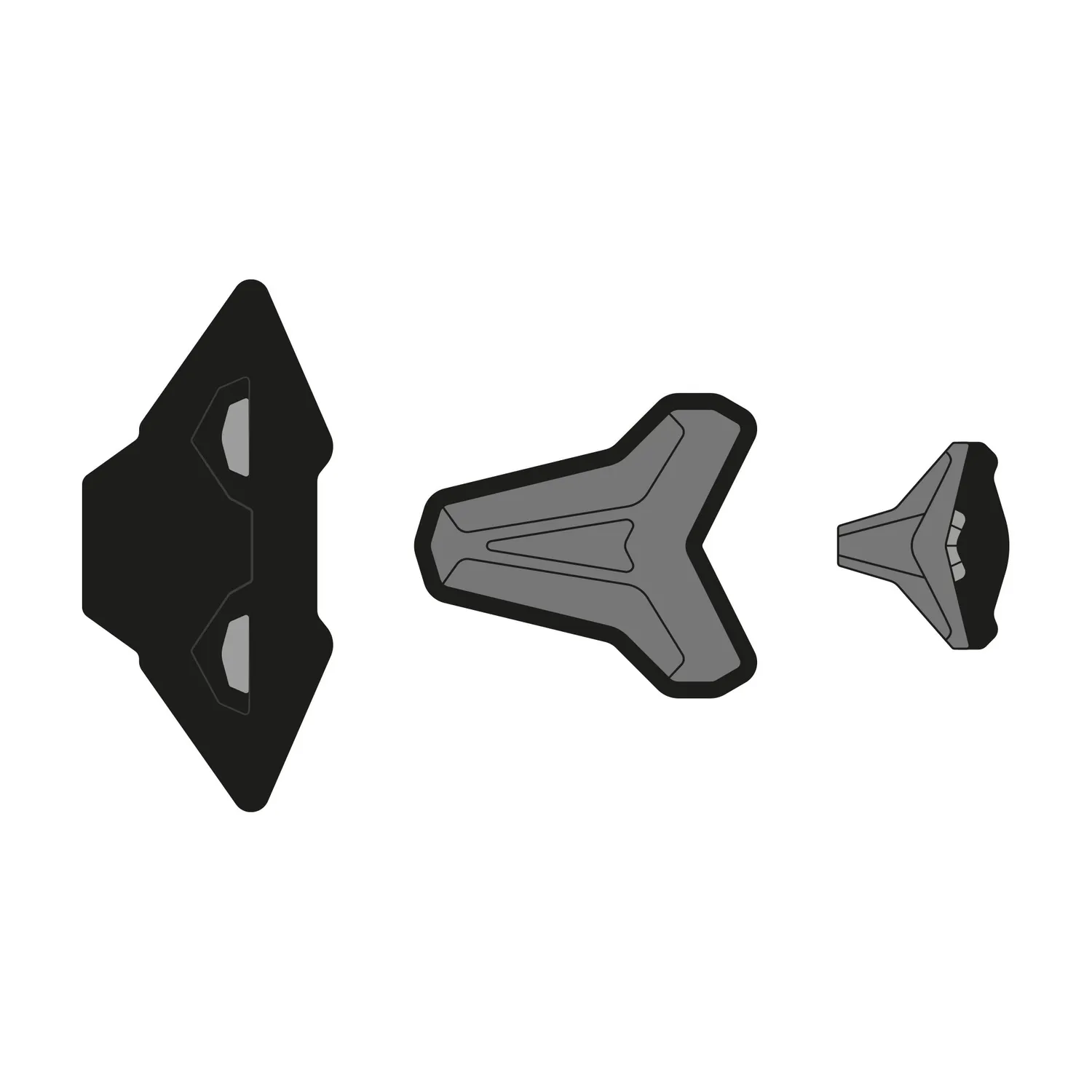 Tucano Urbano Fastflip vetracia sada 3 otvory