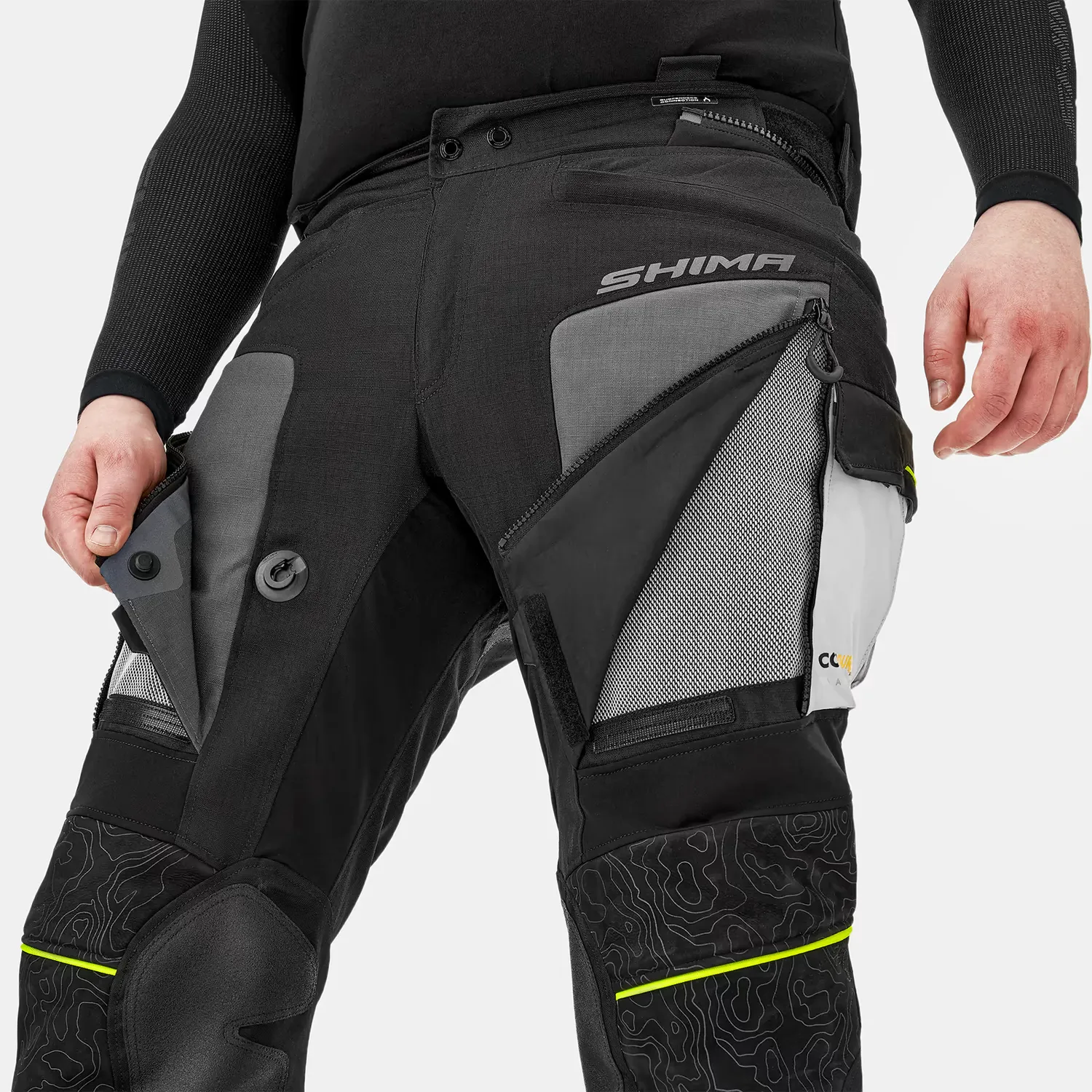 SHIMA Tracker moto nohavice s membránou ProDry