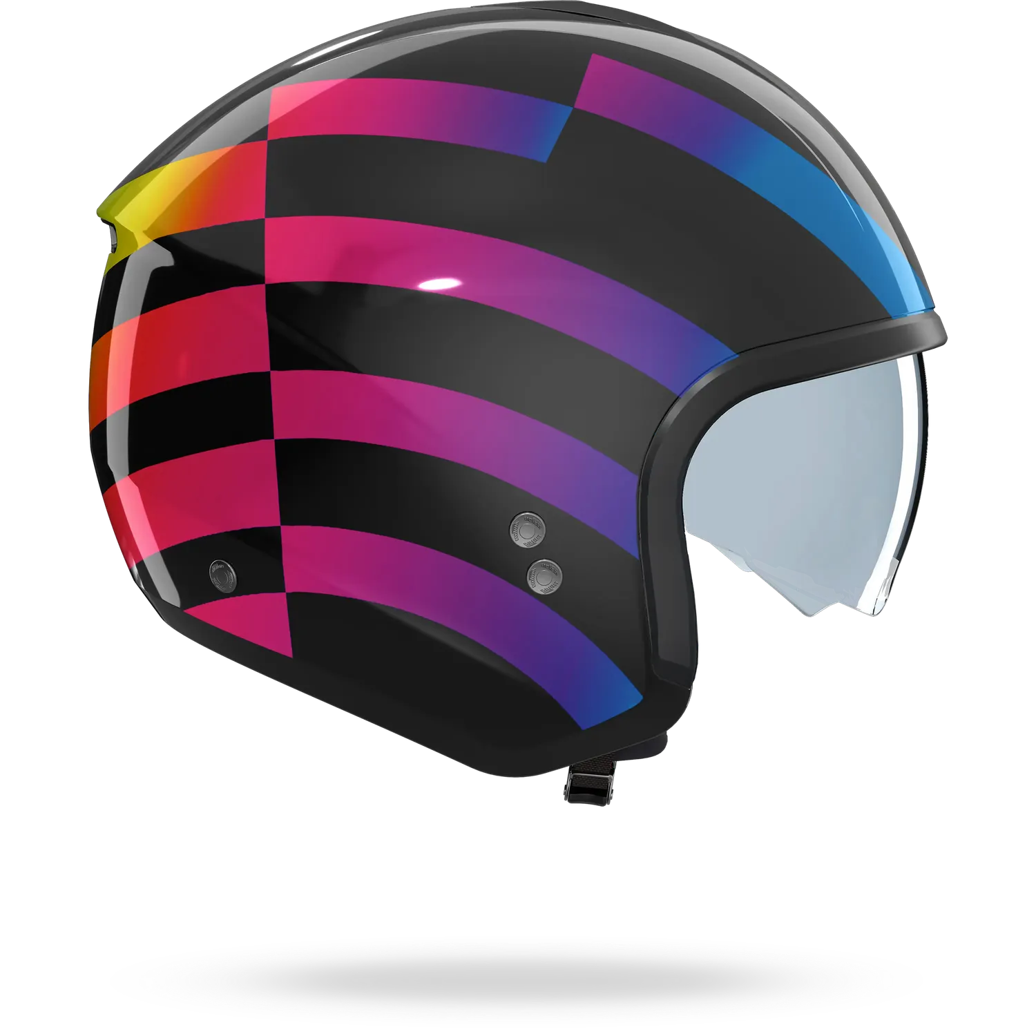 Nolan N20-2 Policromo otvorená prilba Nero/Multicolore