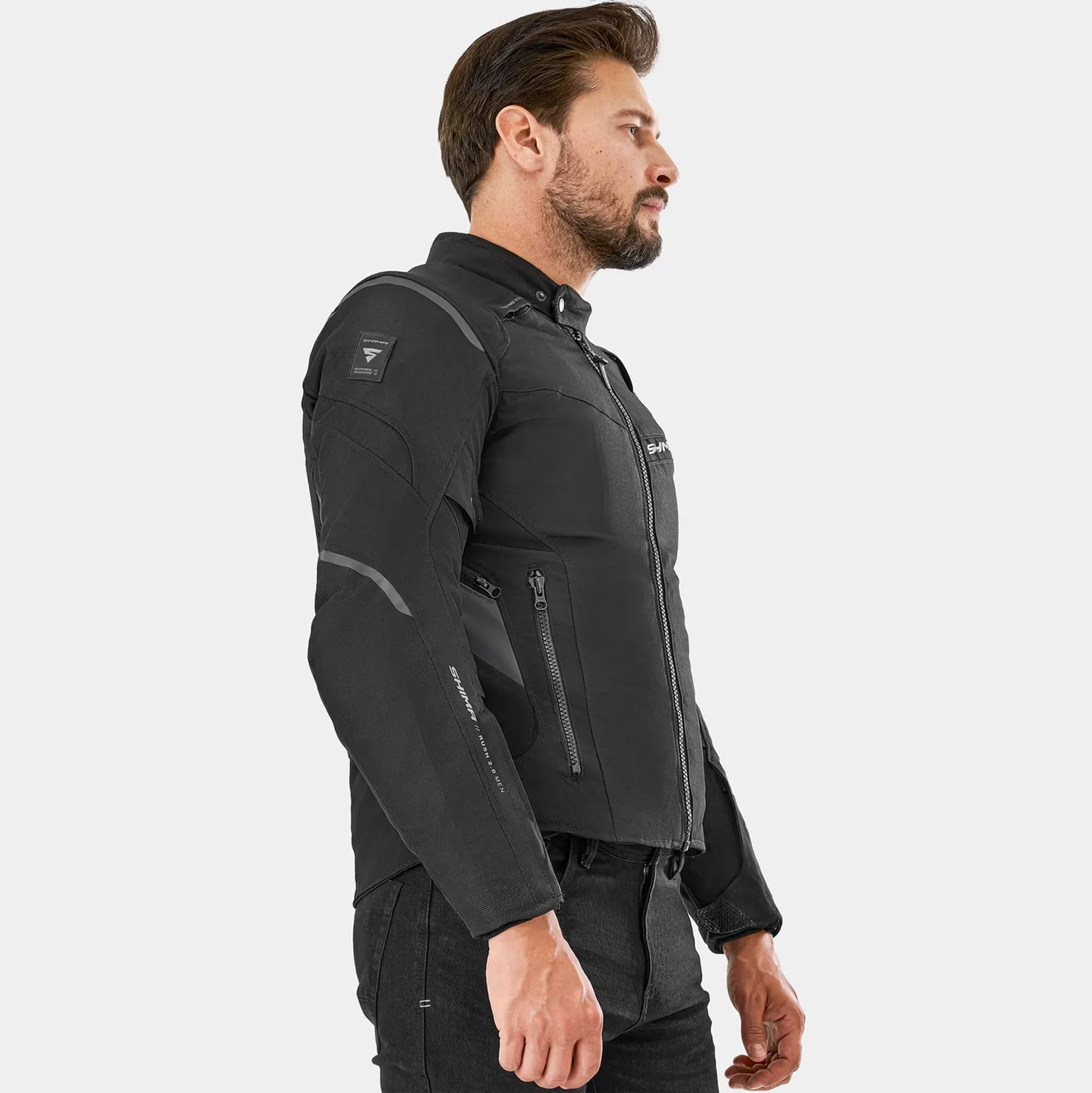 SHIMA Rush 2.0 moto bunda textilná nepremokavá