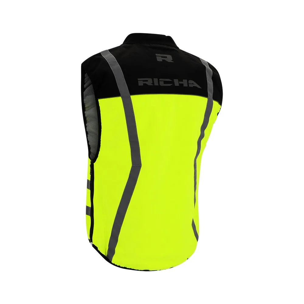 RICHA SLEEVELESS SAFETY JACKET reflexná vesta