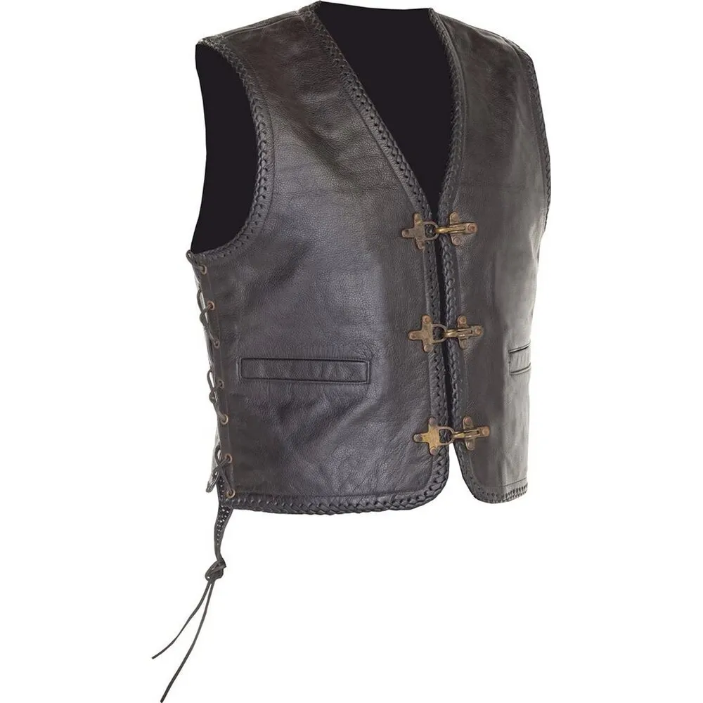 Richa Gilet Sadic With Laces kožená moto vesta
