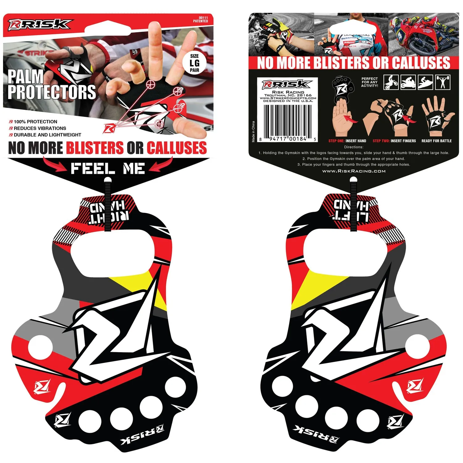 RISK RACING Palm Protectors rukavice pod rukavice proti pľuzgierom