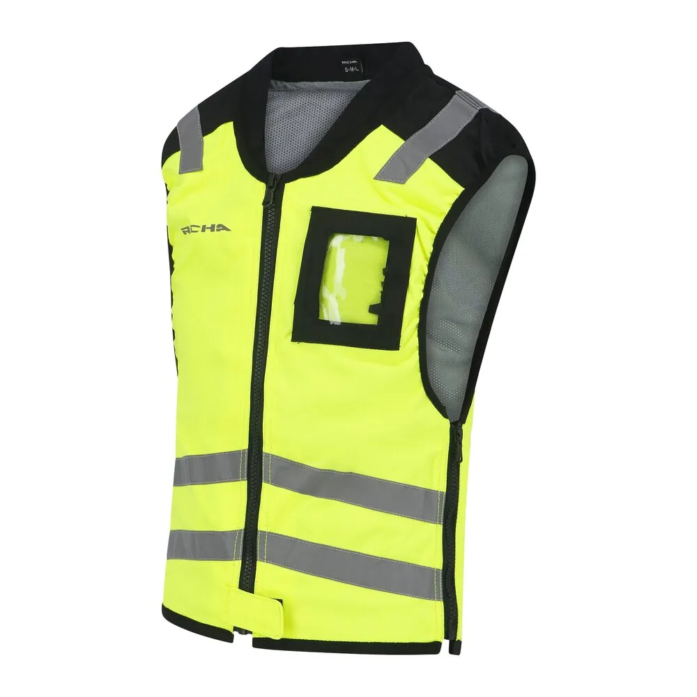 RICHA SLEEVELESS SAFETY JACKET JUNIOR vesta reflexná