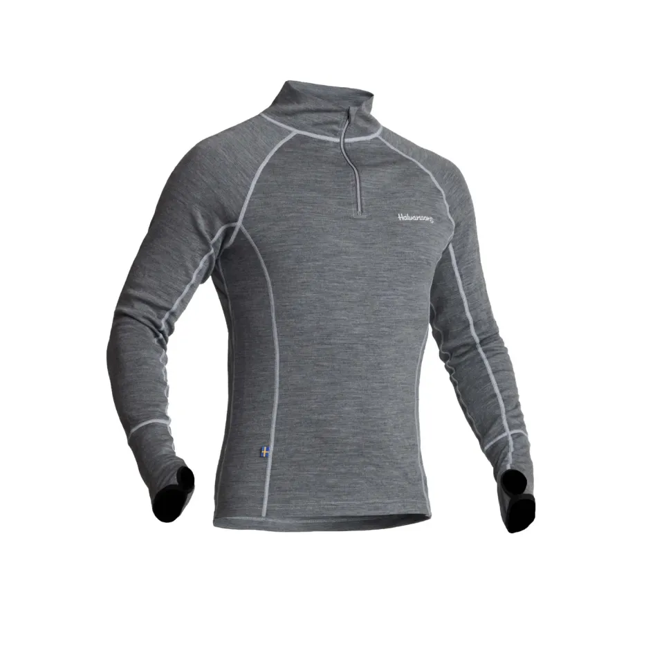 Halvarssons Warm Wool Polo vlnené polo tričko
