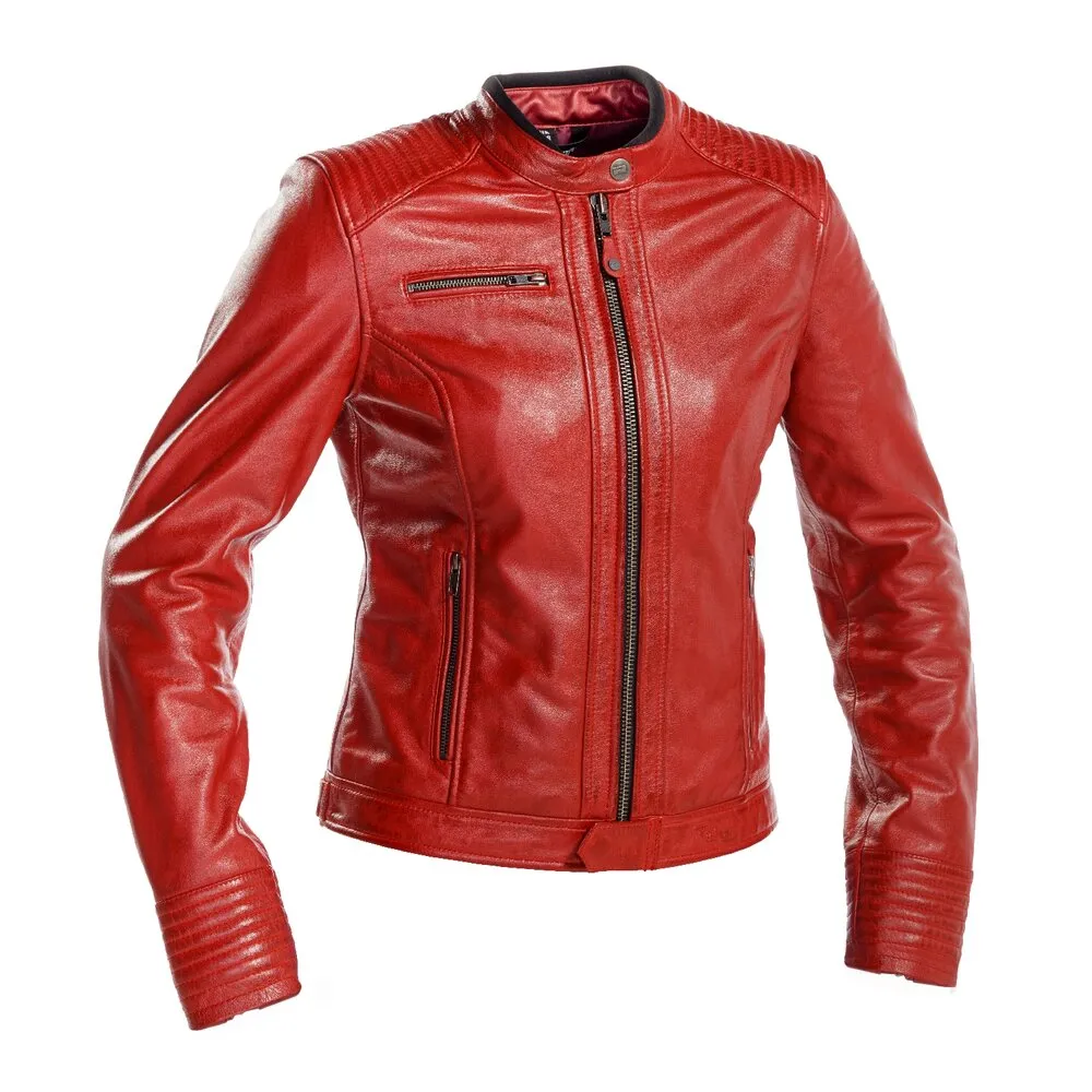 RICHA SCARLETT kožená moto bunda dámska