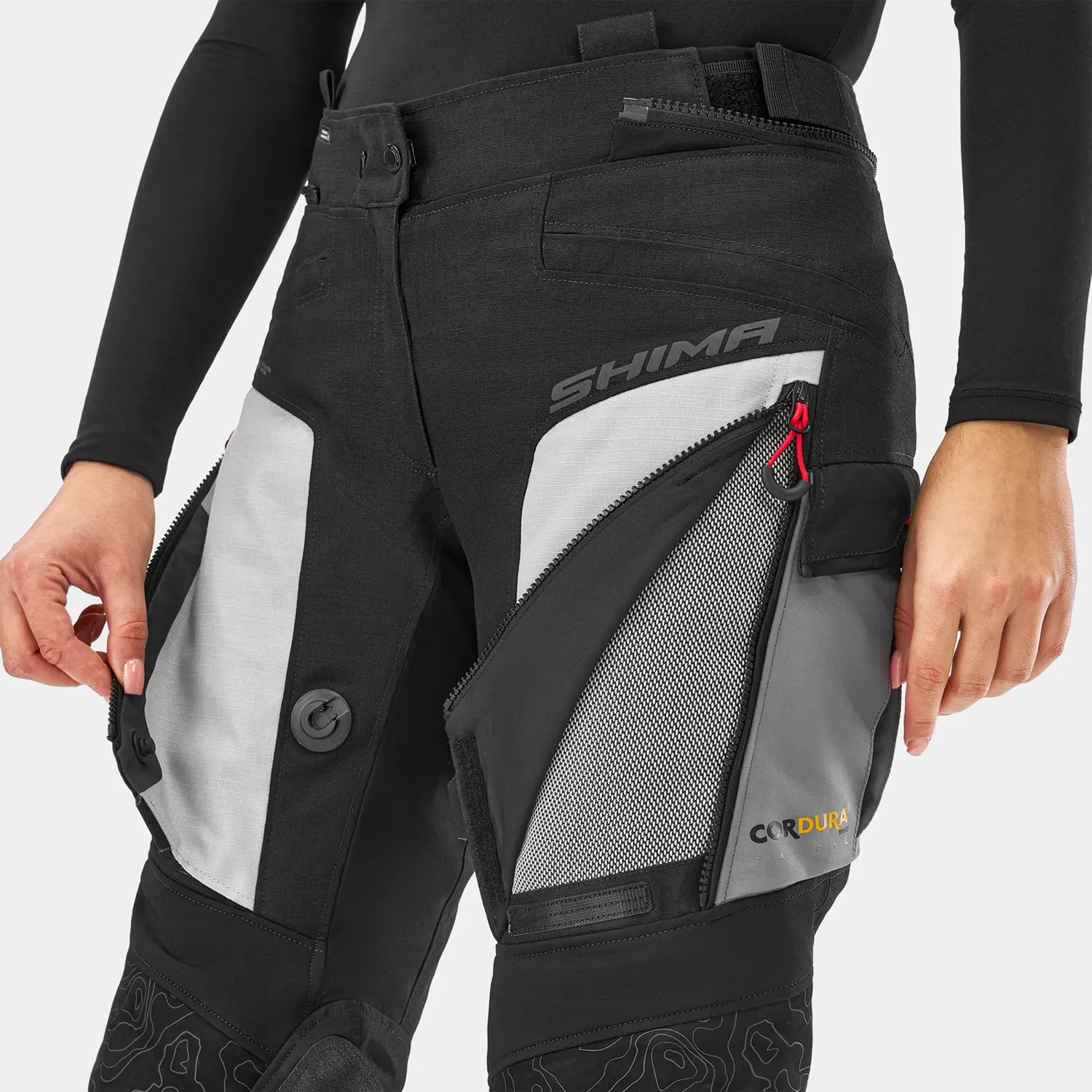 SHIMA Tracker Lady moto nohavice turistické Cordura