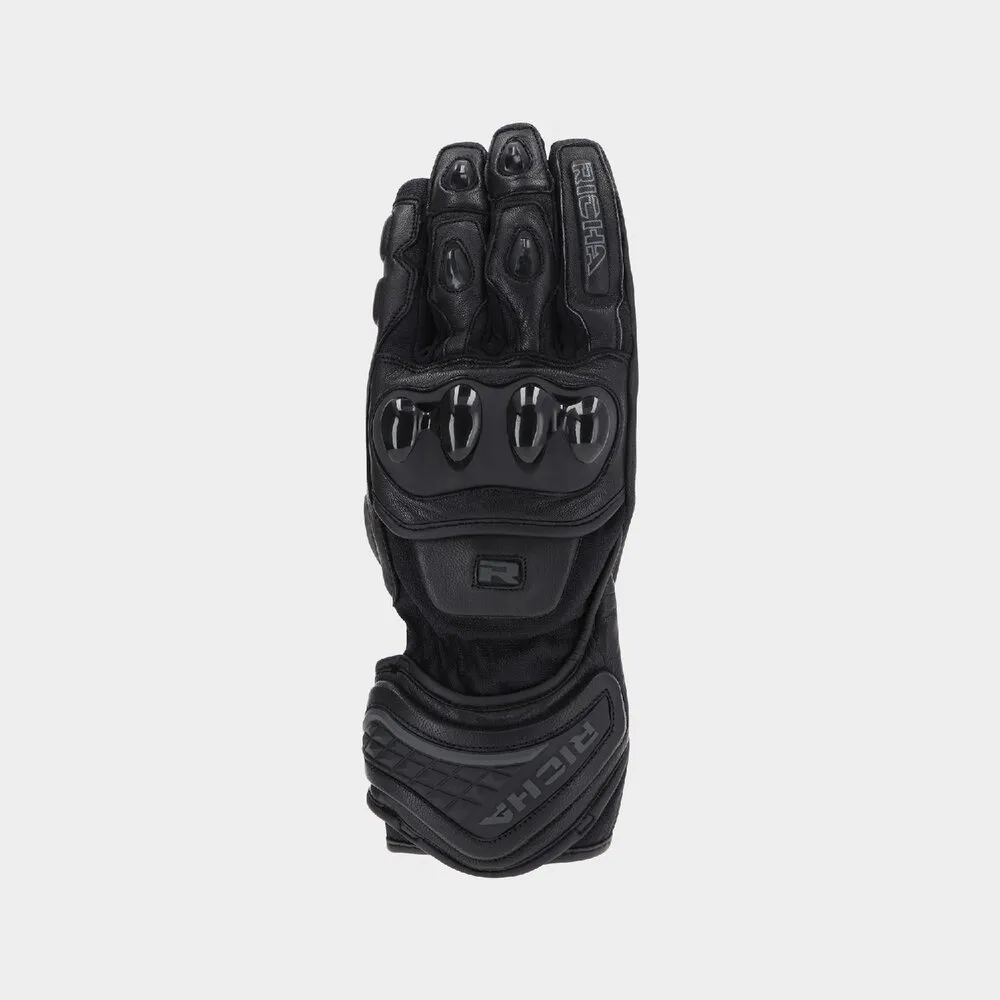 Richa Warrior Evo kožené moto rukavice športové