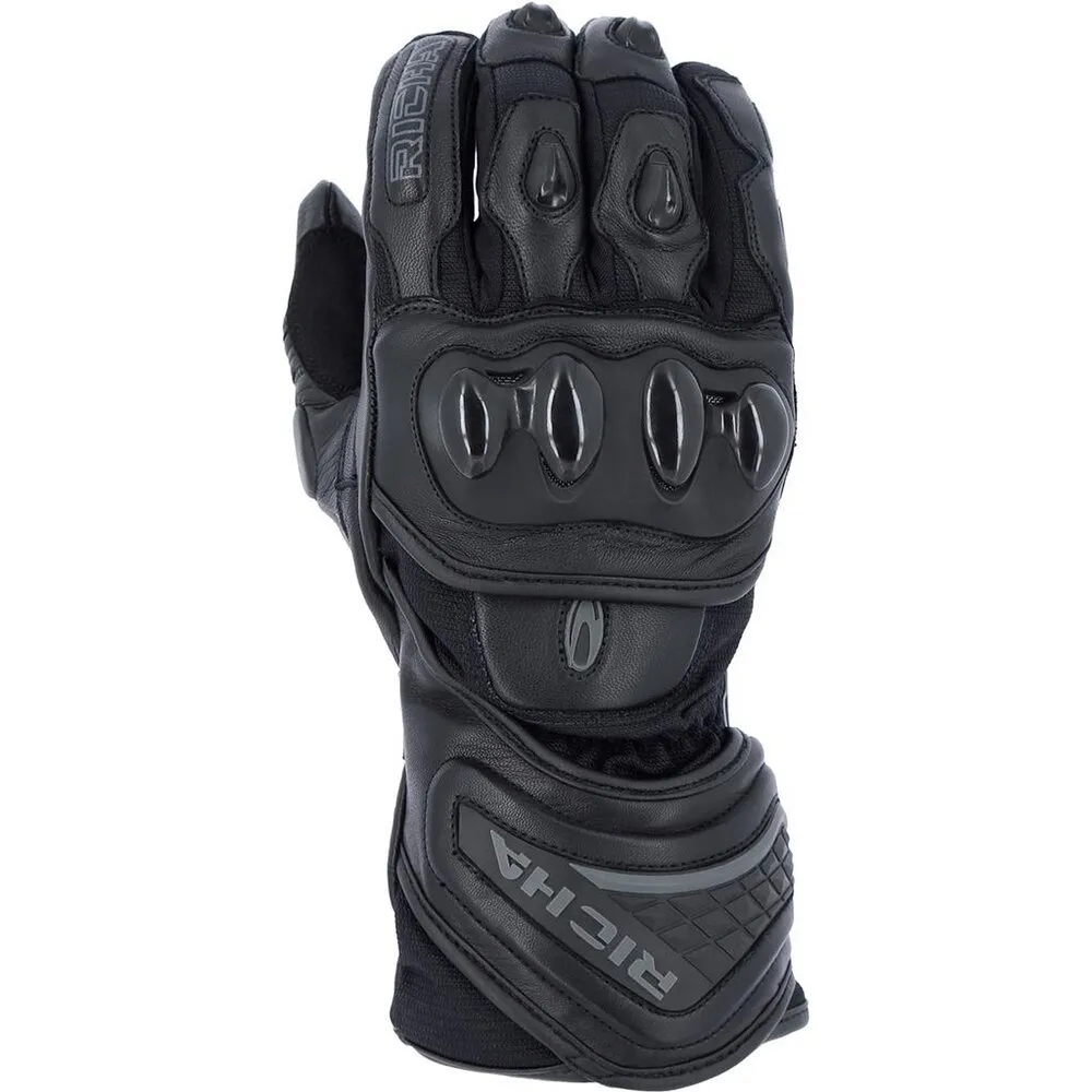 Richa Warrior Evo kožené moto rukavice športové