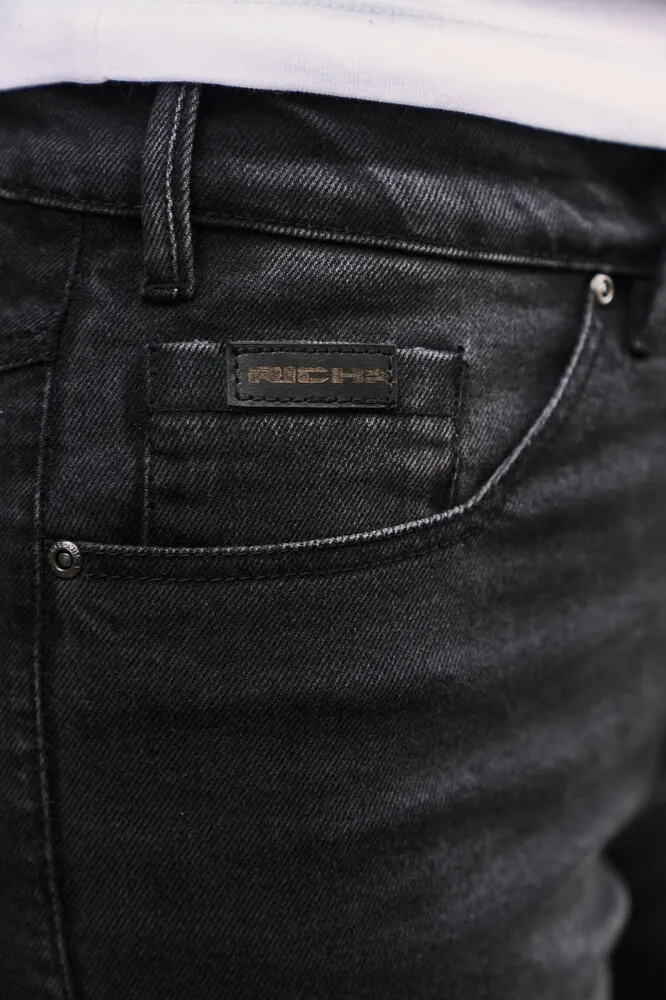 RICHA ESTELLE BF JEANS SHORT moto džínsy