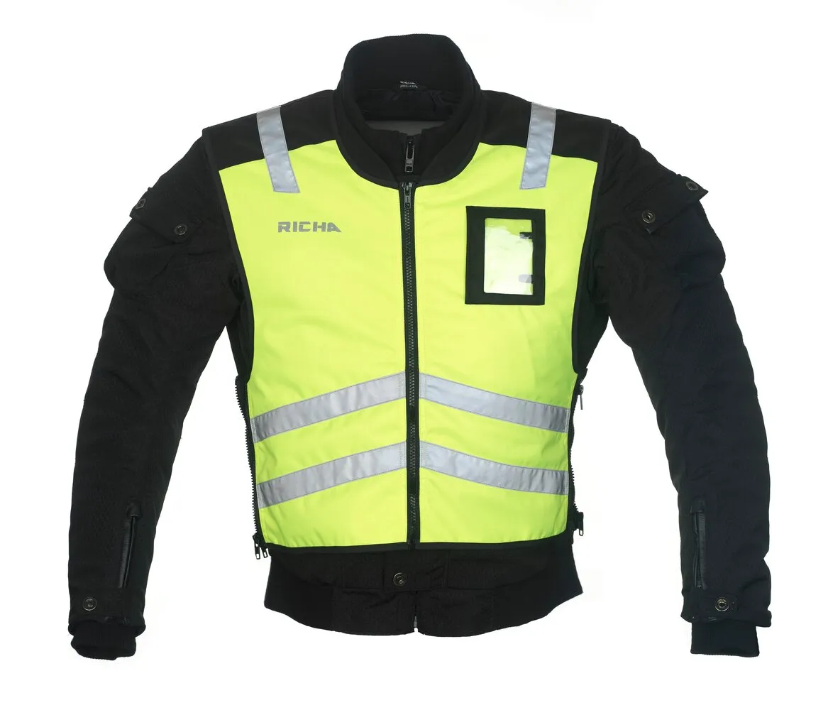 RICHA SLEEVELESS SAFETY JACKET JUNIOR vesta reflexná