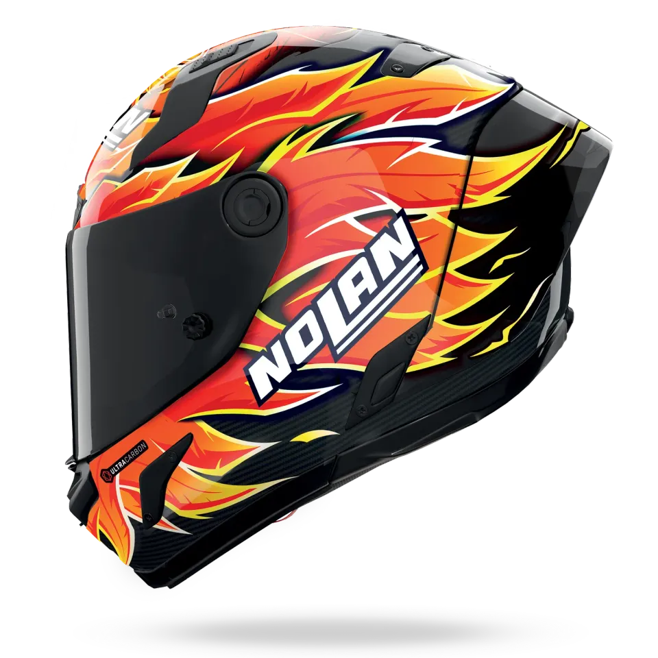 Nolan X-804 RS UC Replica Iannone prilba karbónová