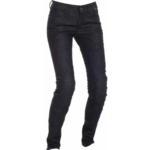Richa Skinny Lady moto džínsy čierne