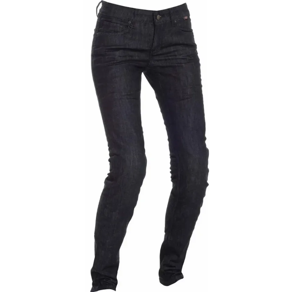 Richa Skinny Lady moto džínsy čierne