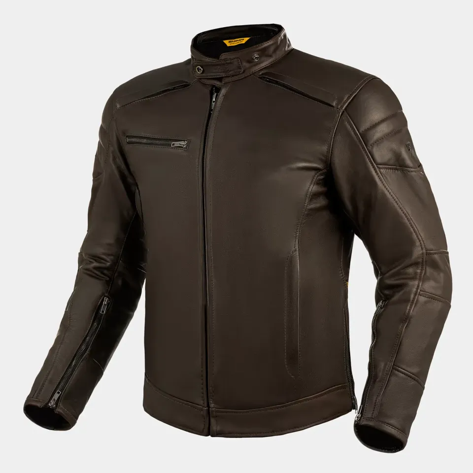 SHIMA Blake kožená moto bunda vintage AA