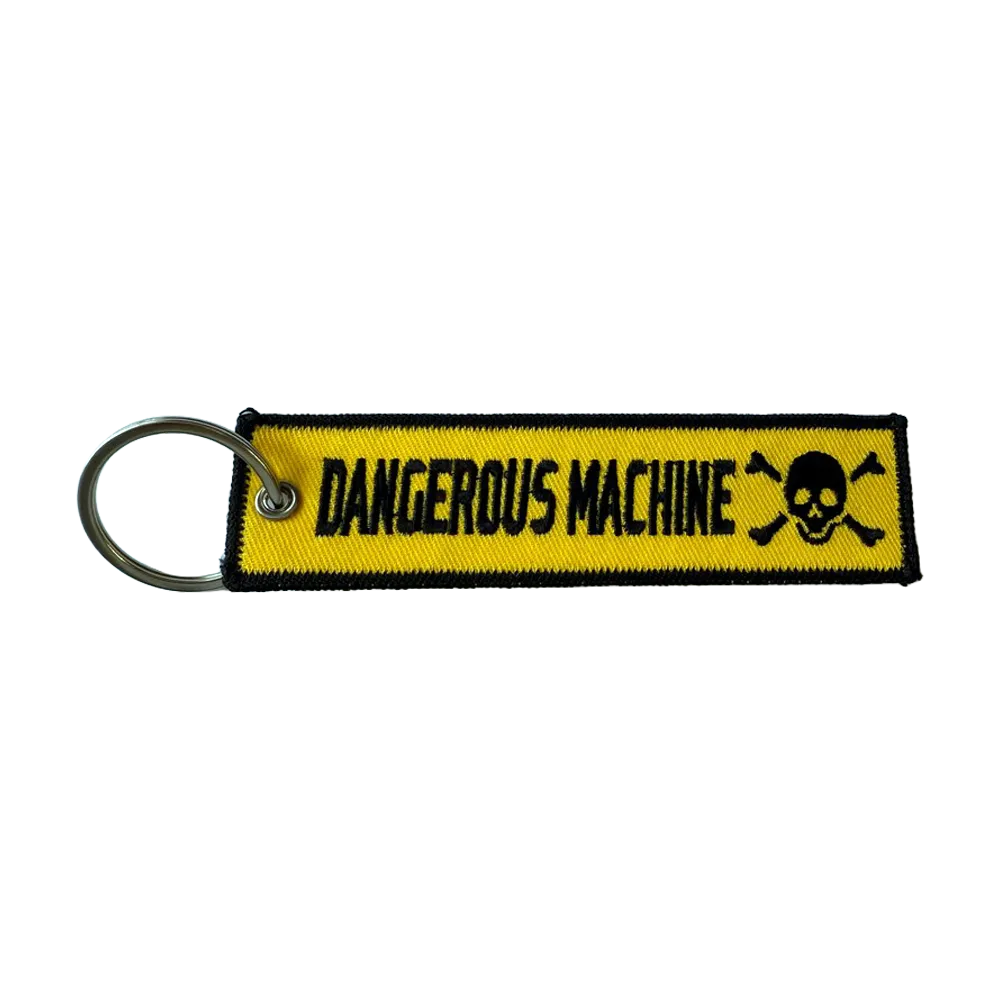 Richa Dangerous Machine kľúčenka žlto-čierna