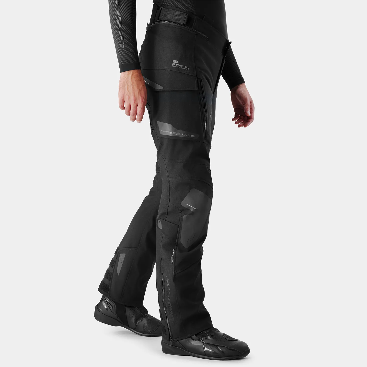 SHIMA Dune 2.0 G2 pánske moto nohavice čierne textilné