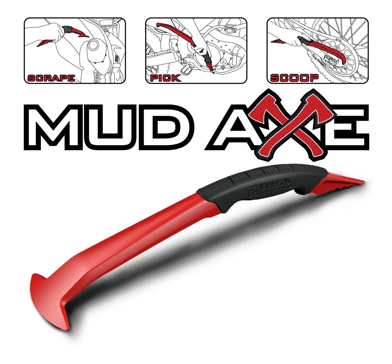 RISK RACING MudAxe škrabka na blato