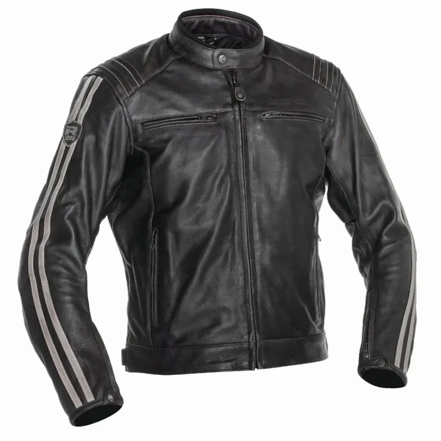 Richa Retro Racing 3 kožená moto bunda hnedá