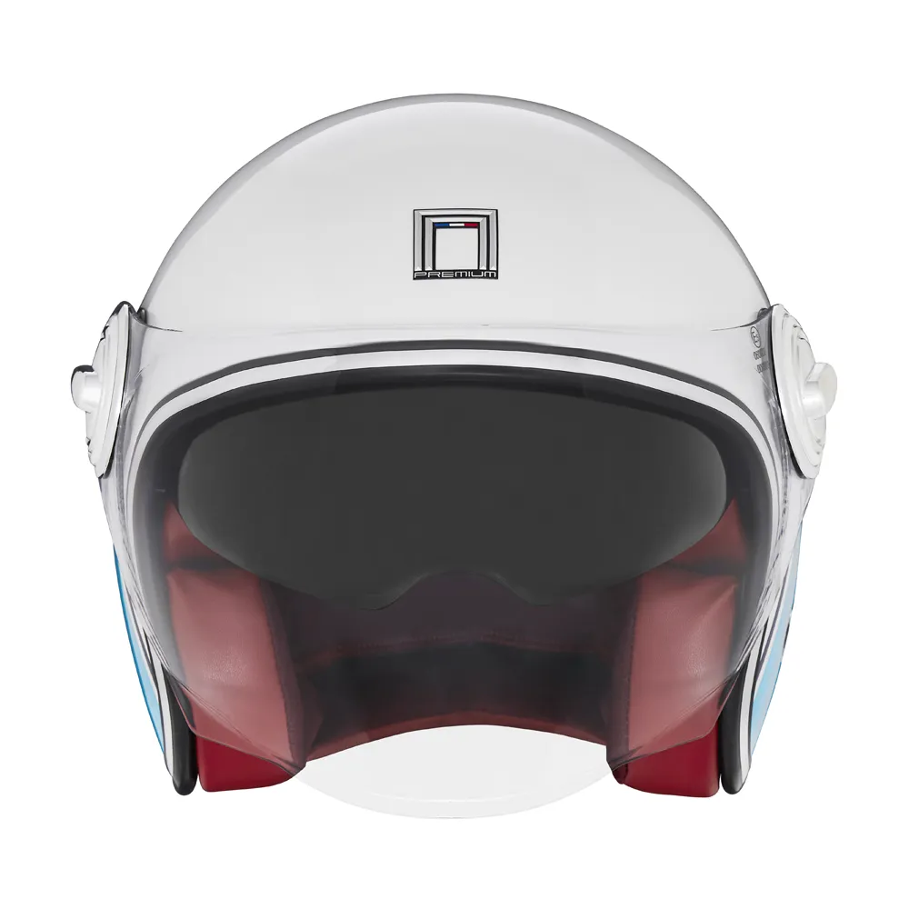 NOX PREMIUM Heritage Line jet prilba ECE 22.06