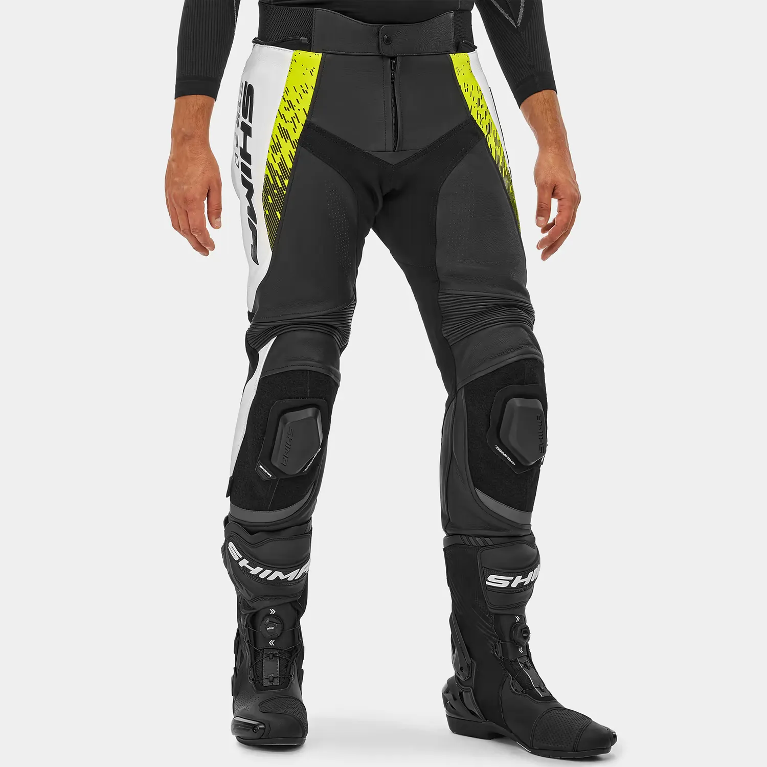SHIMA STR 2.0 motorkárske nohavice kožené
