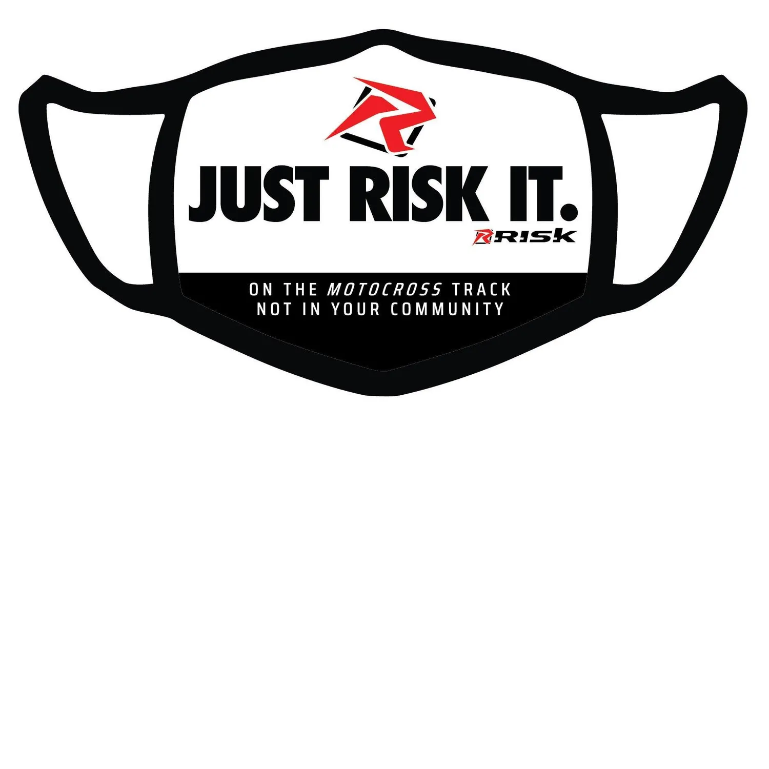 RISK RACING bavlnené rúško