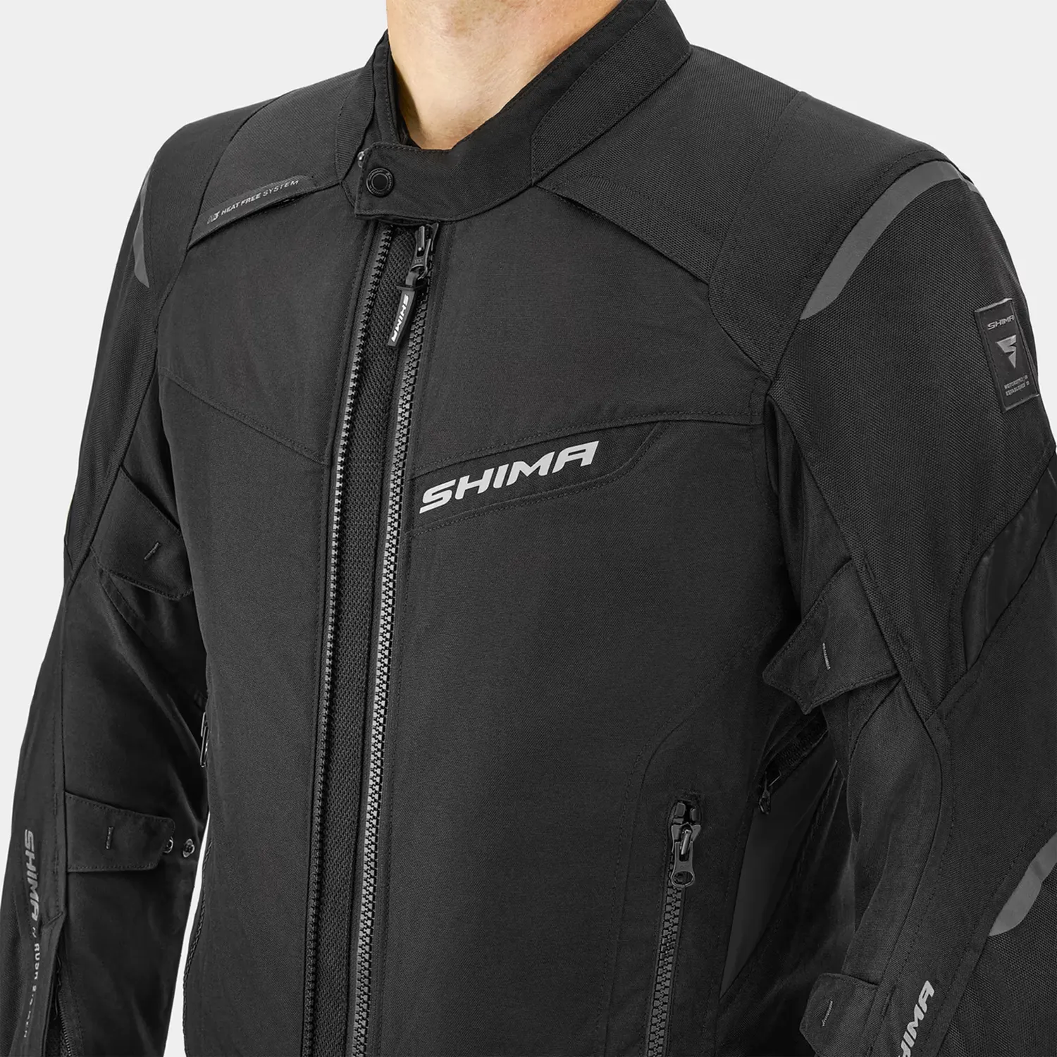 SHIMA Rush 2.0 moto bunda textilná nepremokavá