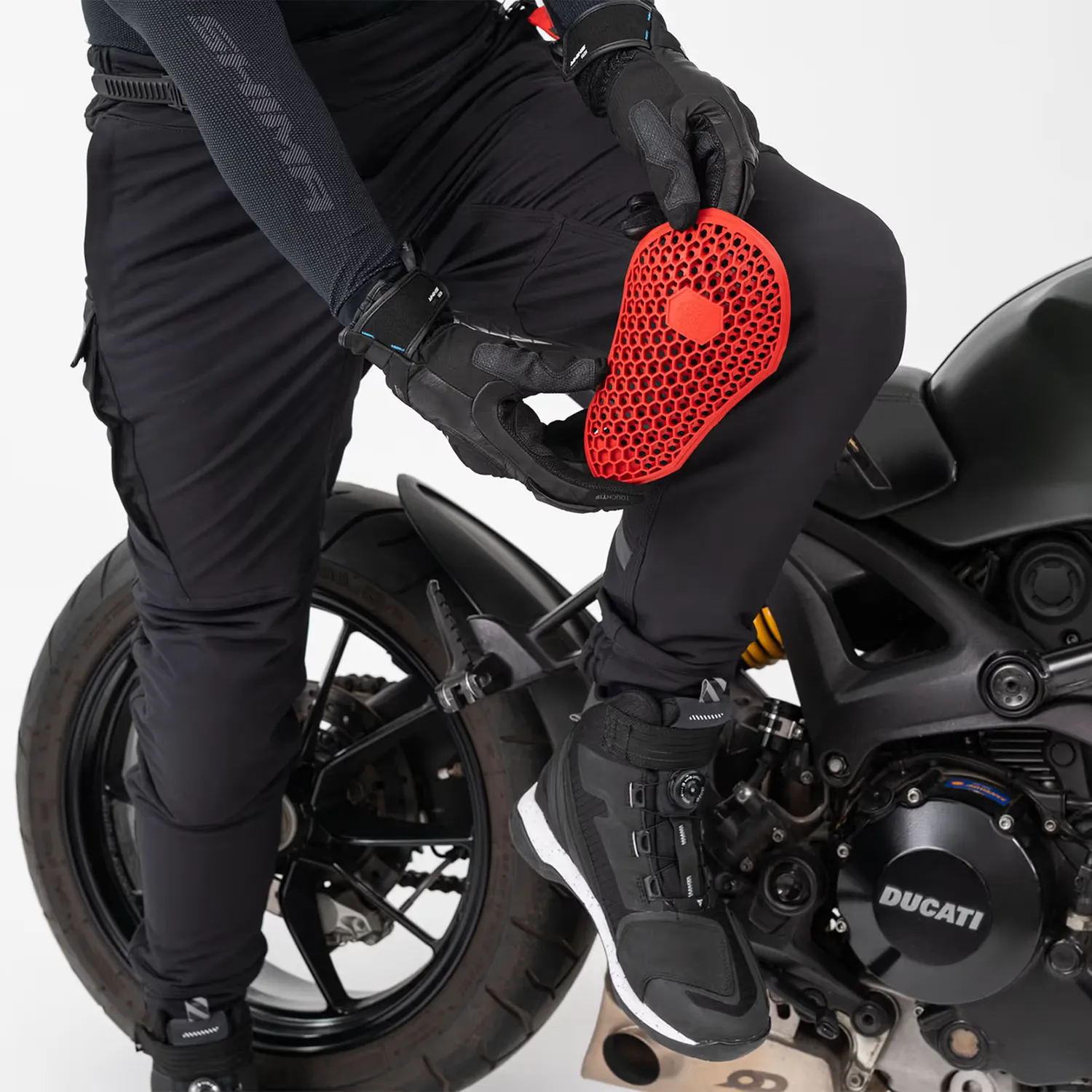 SHIMA Akira motocyklové joggery unisex