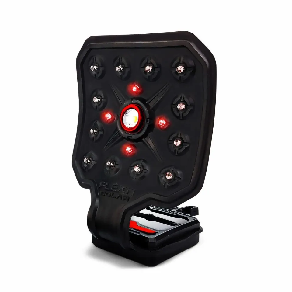 RISK RACING FLEXIT Solar ohybná LED baterka 500 lúmenov