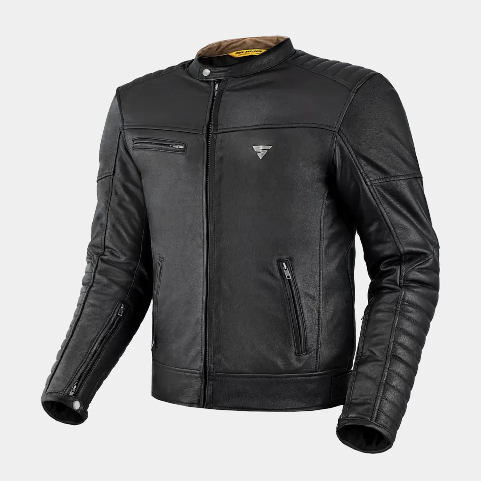 SHIMA Winchester 2.0 kožená motobunda čierna