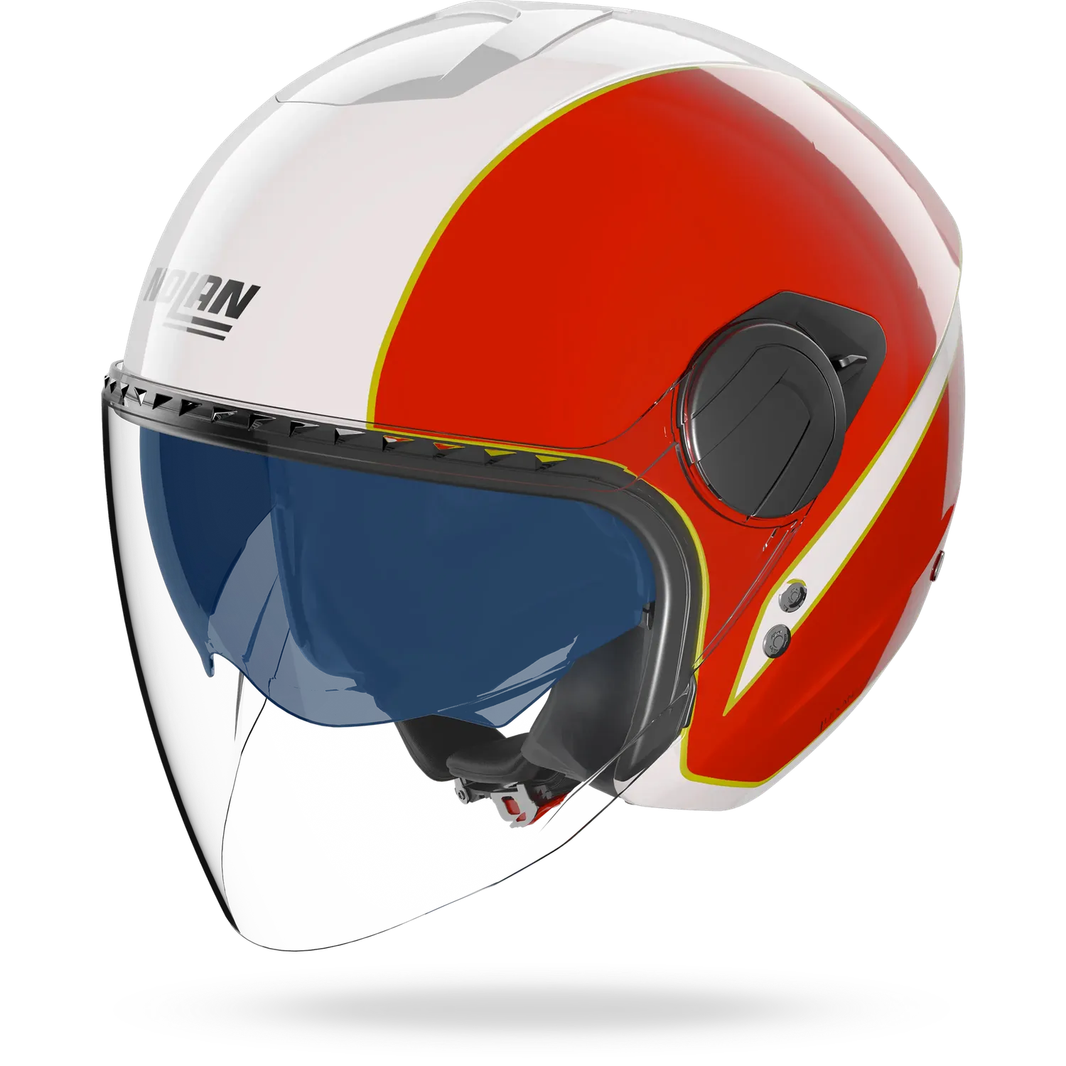 Nolan N20-2 Visor Tricolore jet prilba so šiltom a clonou
