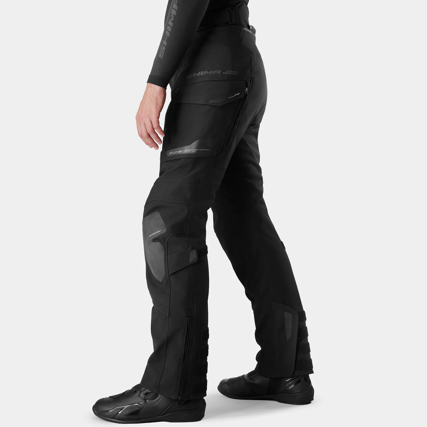 SHIMA Dune 2.0 G2 pánske moto nohavice čierne textilné