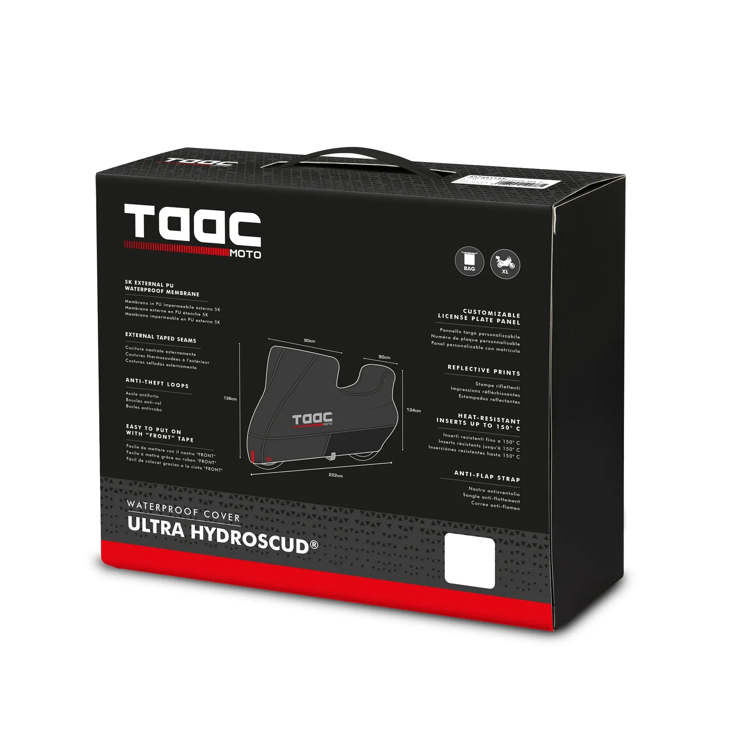 Tucano Urbano Ultra Hydroscud nepremokavá plachta na moto